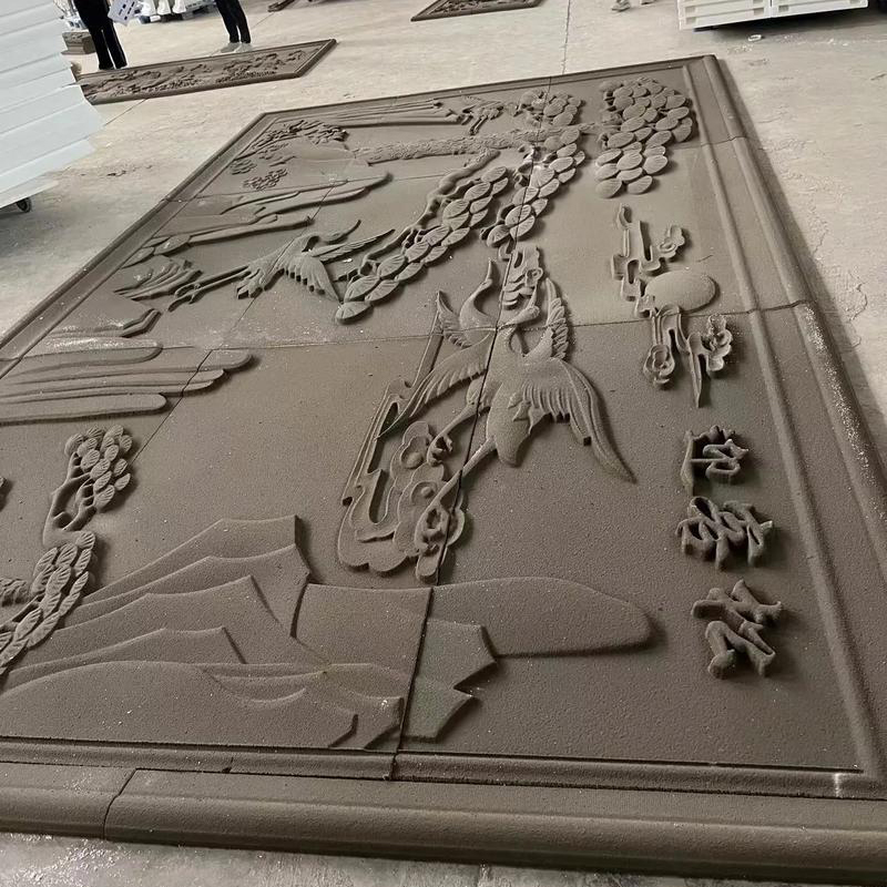 Modern Style  Foamed EPS Relief Durable Eco-Friendly Customized Installation for Building Materials Decoration