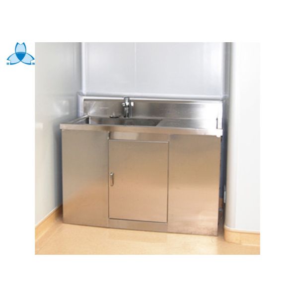 Прочный танк мытья больницы, шкаф Вашбасин одиночного шара свободный стоящий