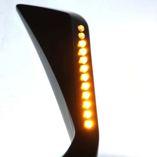 Purpose Motorcycle Sequential LED Turn Light Rear View Mirror for Harley Davidson
