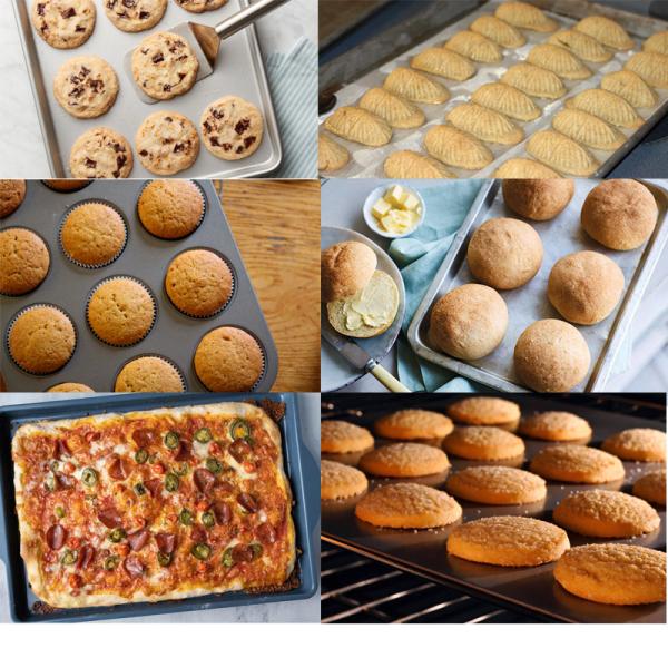A circulação de ar quente Oven Pizza Buns de cozimento comercial pequeno 10 bandejas intoxica elétrico