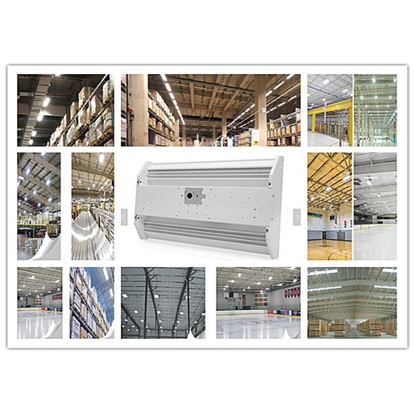 200 Вт складское линейное высоковолновое освещение 6000K Ввод AC100-277V для мастерской с 5-летней гарантией