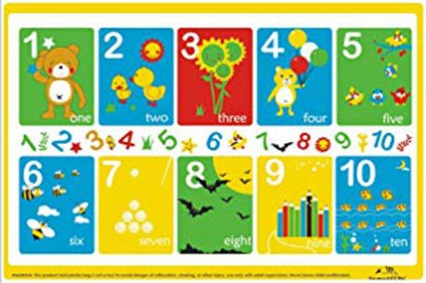 Disposable Baby Placemats Quick Easy & Clean with Bonus Gift 60 Pc Portable BPA Free and Extra Sticky Restaurant High Chair