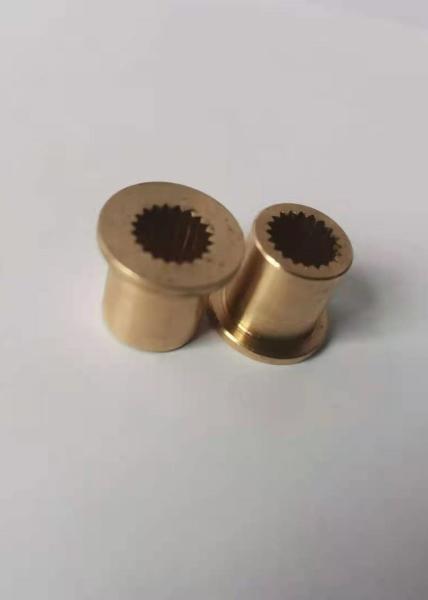 Customized D11mm Kitchen Tap Components , Brass Cover With Teeth