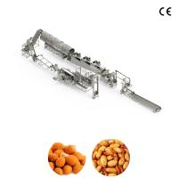 Freidora comercial totalmente automática para planta de procesamiento de frutos secos Línea de producción de maní y anacardos 350-400 kg/h