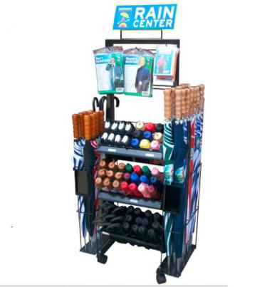 Metal Retail Display Stands Umbrella Display Rack