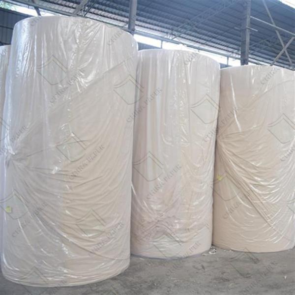 Eco-Friendly Toilet Paper Napkin Facil Tissue Kitchen Paper in Mother Jumbo Roll Raw Material