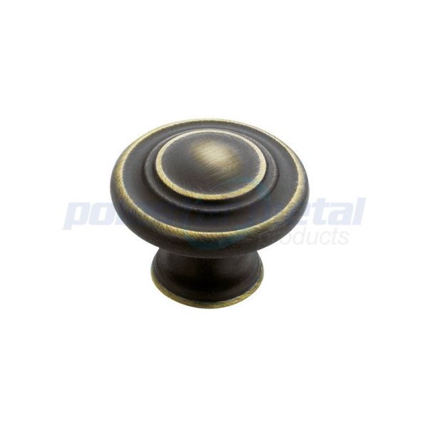Roman Bronze Zinc Alloy Cabinet Handles And Knobs , Kitchen Cupboard Door Knobs