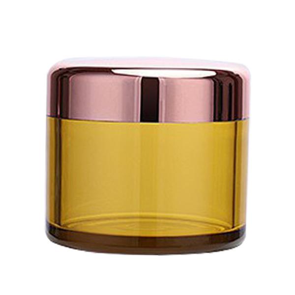 O vidro cosmético verde de algas da cúrcuma 6.8OZ 200ml range o logotipo feito sob encomenda
