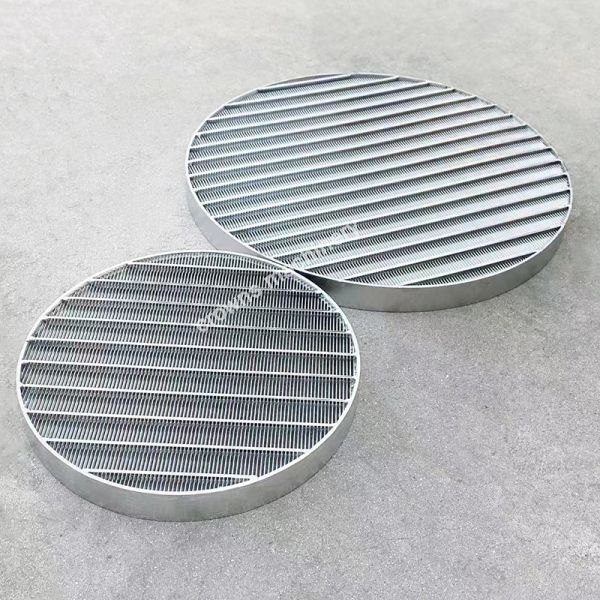 Stainless Steel Wedge Wire Screen Water Treatment Filter Element Industrial Filter Meshes