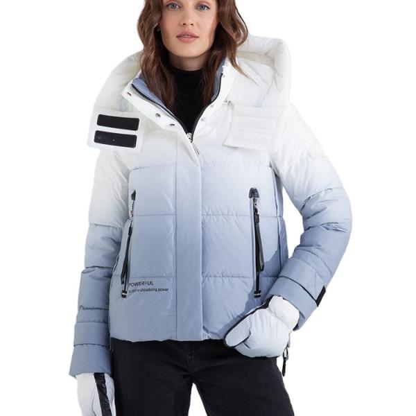 Hot Selling Good Quality FODARLLOY Women Hooded Clothes Slim Warm Down Winter Jackets Cotton-padded Coats