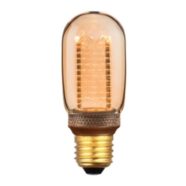 T45 Bulb, LED Deco Bulb, E27 Bulb, Fashionable Glass Bulb, Warm White LED Candle, Dimmable Bulb