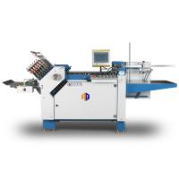 200m/min 14 plaques à boucle machine à plier du papier commercial avec alimentation par piles