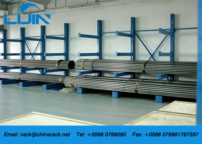 Long Arms Flexible Industrial Storage Rack Heavy Duty 1000-2500kg / Arm