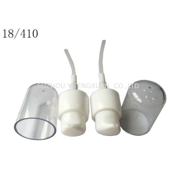 Custom Cosmetic Lotion Pump , 18/410 20/410 24 410 Treatment Pump For Lotion Dispenser Pump