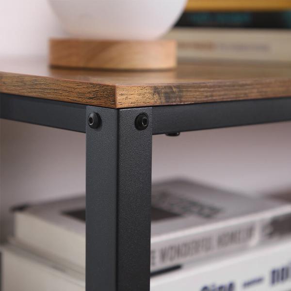 3-tier Nightstand for Sale, Side Table for Bedroom, Industrial Nightstands, ULET75BX