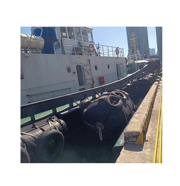 Certificate CCS.BV.SGS.ABS Boat Dock Ship Safety Rubber Floating Dock Fenders