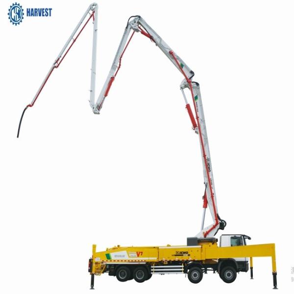 Caminhão de enchimento da bomba concreta da seção 58m da altura 1540mm  6 de HB58K