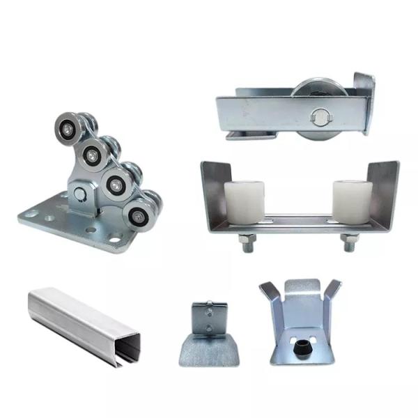 8 rodas caminhão industrial galvanizado guia roda