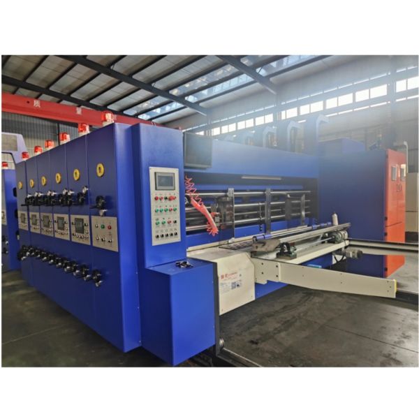 1-6 Colors Advanced Automatic Carton Printing Slotting Die Cutting Box Making Machine