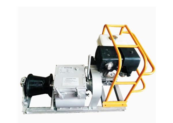 Single Drum Capstan Cable Puller Winch 50KN For Underground Cable Laying
