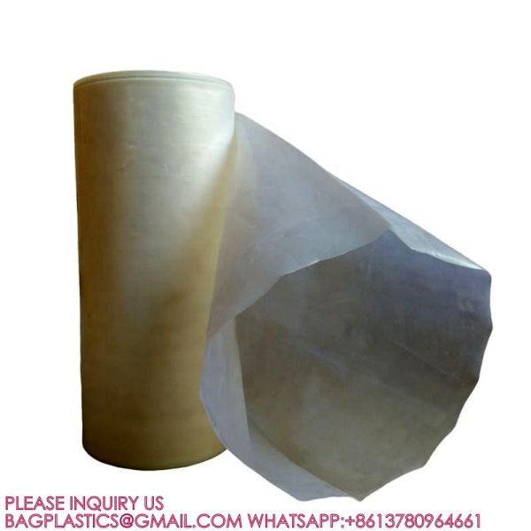 Marine Maintenance 400mm *150m Roll Shape Ventilation Plastic Film Air Duct, PE Lay Flat Tubing