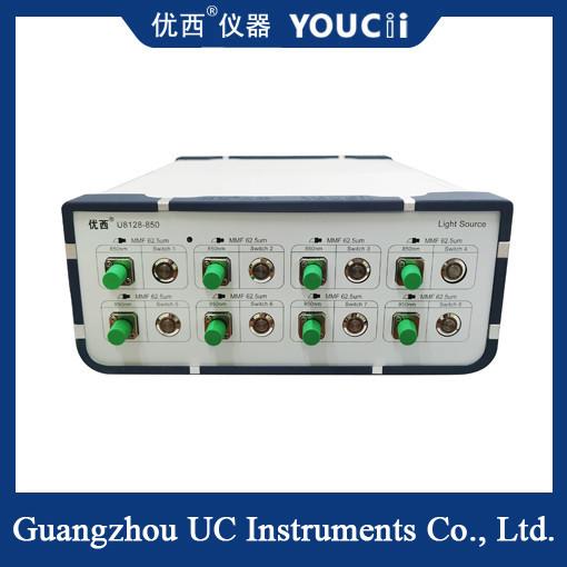 Source lumineuse ponctuelle à 8 canaux multi-mode 850 nm Source lumineuse stable à plusieurs canaux