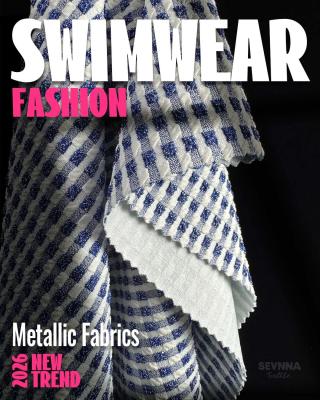 Eco-friendly 245gsm Regular Fit Recycled Swimwear Fabric for Sustainable Swimwear