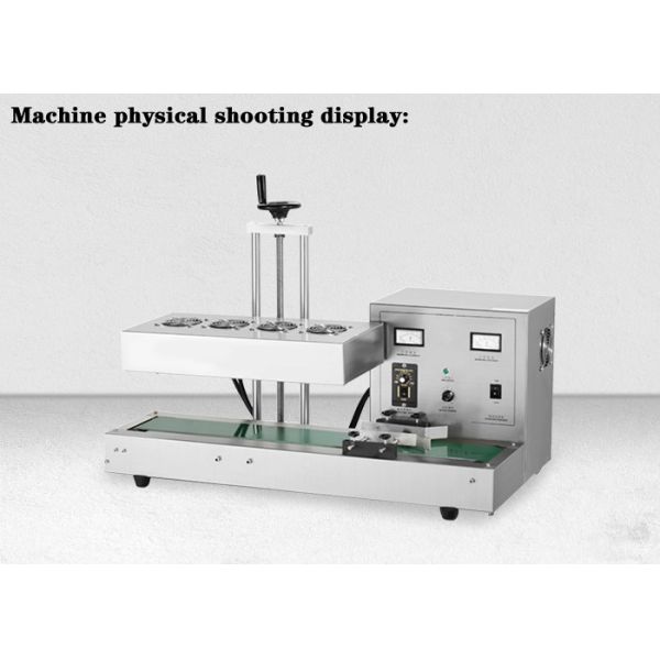 Continue Induct Aluminum Foil Container Filling And Sealing Machine Easy Use