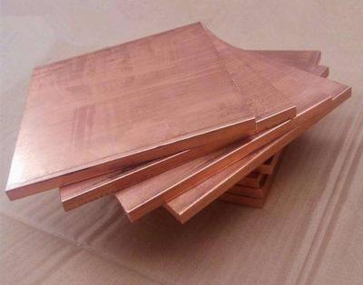 3mm 5mm Pure Copper Sheet Cathodes 99.99% T2 4x8 Sheet Copper For Electric