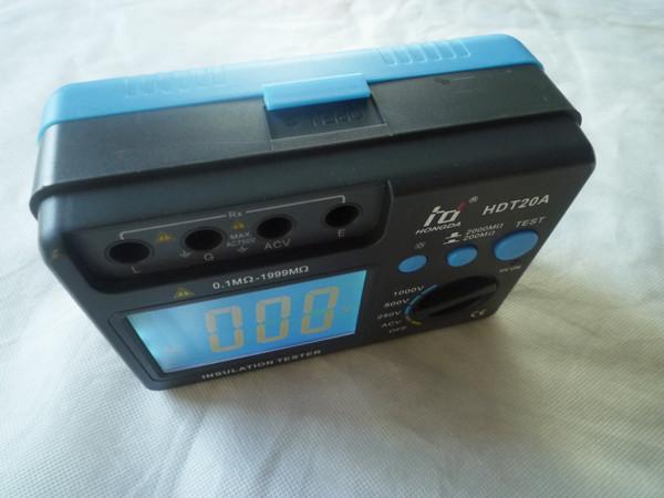 High Precision Insulation megger tester , commercial electric digital multimeter