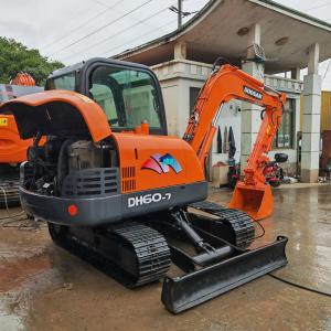 Excavateur à rampe utilisée Doosan Dh60/deuxième main Excavateur à rampe utilis