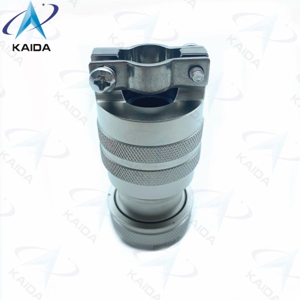 Straight Slash Sheet Emi Rfi Backshell Electroless Nickel Emi Backshells M85049 19-17N