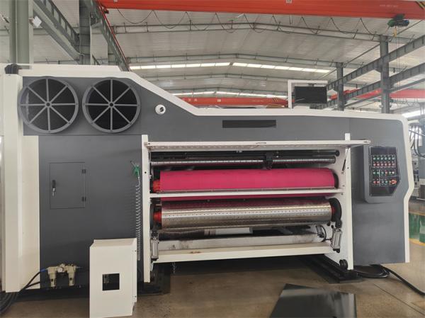 Flexo Print and Cut Kraft Paper Machine for Corrugated Carton Production