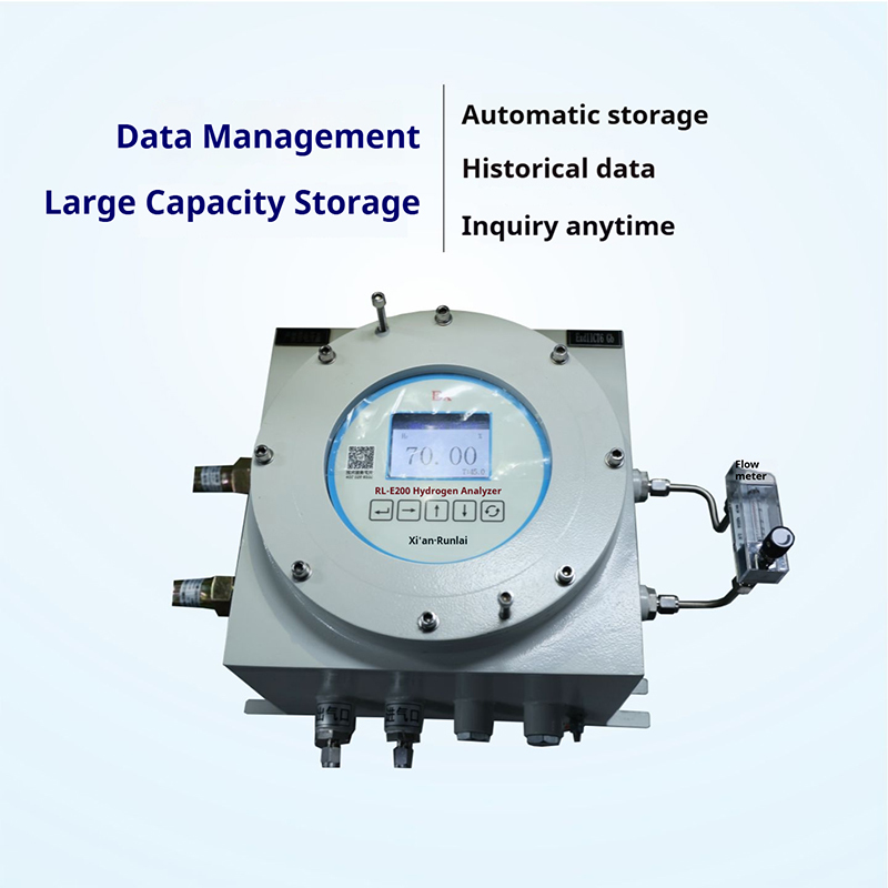 Industrial Hydrogen Purity Analyzer Explosion Proof Microfluidic Thermal Conductivity H2 Gas Analyzer