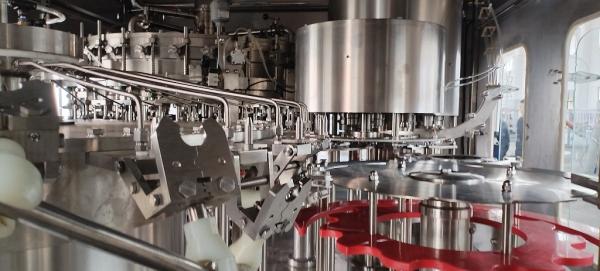 Ecrã táctil BFS-4500 Máquina de preenchimento de selos para garrafas/latas de 50-500 ml