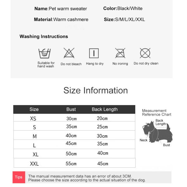 Velvet Cotton Wool Dog Coat