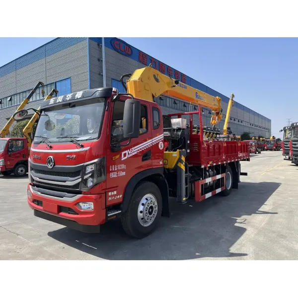 Heavy-Duty 8 ton Hydraulic Truck Crane for Efficient Lifting