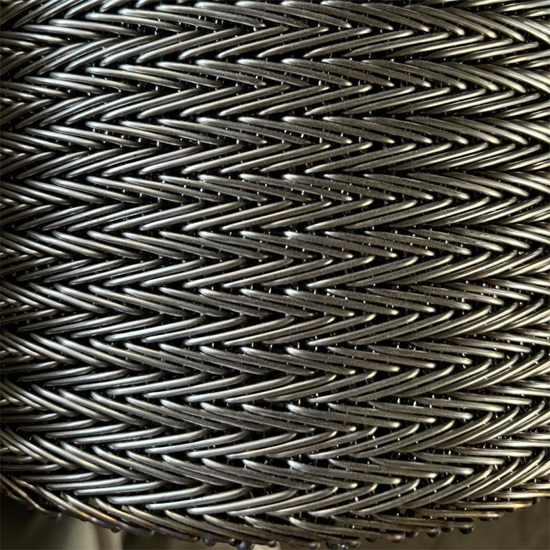 High Temperature 310S Stainless Steel Compound Balance Weave Conveyor Belt for Annealing Furnace 1150C