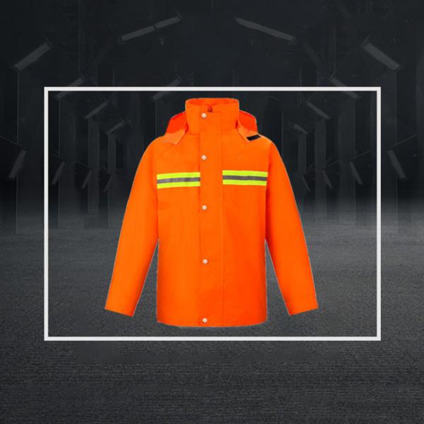 Winter Cycling Reflective Safety Clothing Sanitation Work Clothes Oxford Fabric