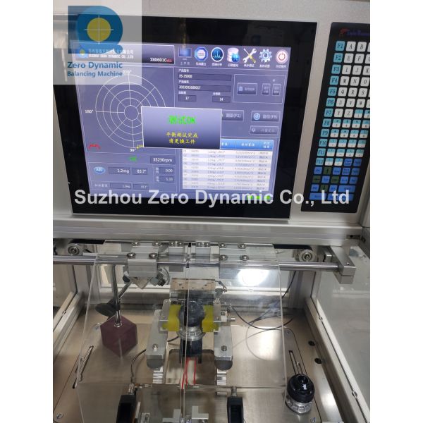 Máquina de equilíbrio do motor elétrico Máquina de equilíbrio do conjunto do motor CC/AC