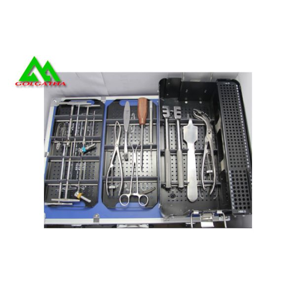 Internal Fixation Medical Instrument Kit , Titanium Orthopedic Implants Instruments
