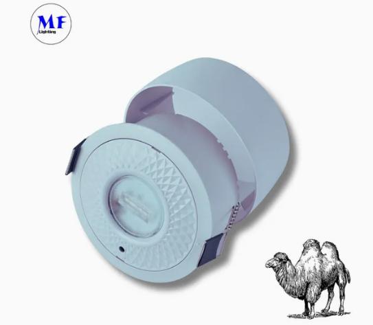 Panneau vers le bas lumière LED panne d'évacuation d'urgence panneau de sortie de lumière IP65 batterie de secours école publique rechargeable hôpital blanc