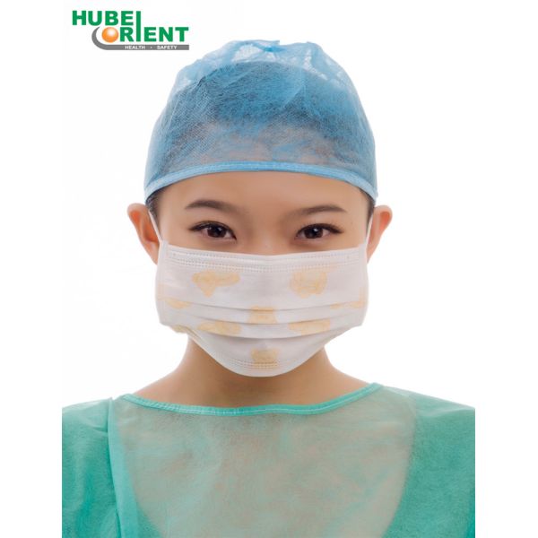 Цвет 3ply устранимого не стерильного защитного лицевого щитка гермошлема белый голубой зеленый для взрослой пользы