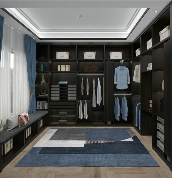 Fitted Wardrobes Walk In Closet Pantry Cabinet Cloth display Shelving bedroom storage drawers and wall cabinet factory