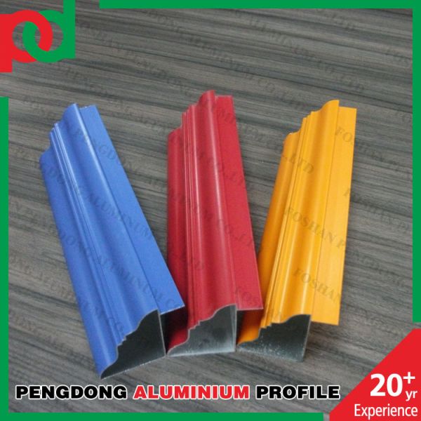 5.8M Aluminium Kitchen Cabinet Profile Wood Coated 1.4mm Thickness