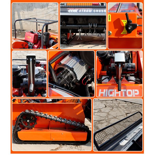 HTM1200 Intelligent Remote-Controlled Lawn Mower