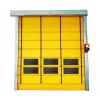 0.5-1.5m/S Opening High Speed PVC Door Wind Resistance Easy Operating Safty Rapid Door