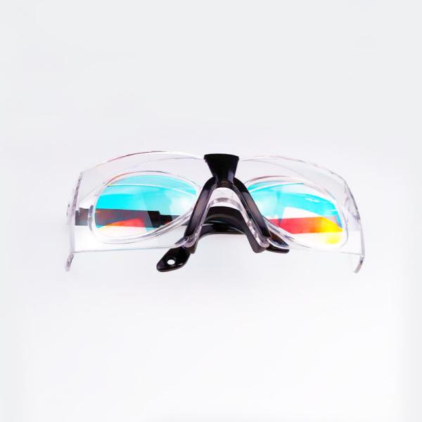 808nm Reflective Laser Protective Glasses For Hair Remover Eyebrow Washer 808nm IR Infrared Diodered