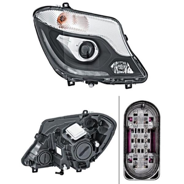 SQCS ensemble de feux de têtelampe 9068203261 RH 9068203161 LH Pour Mercedes Benz Sprinter 906
