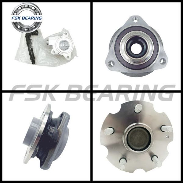 Double Rows Gcr15 Chrome Steel Wheel Hub Bearing with ABS Sensor for BMW 3 Series E46